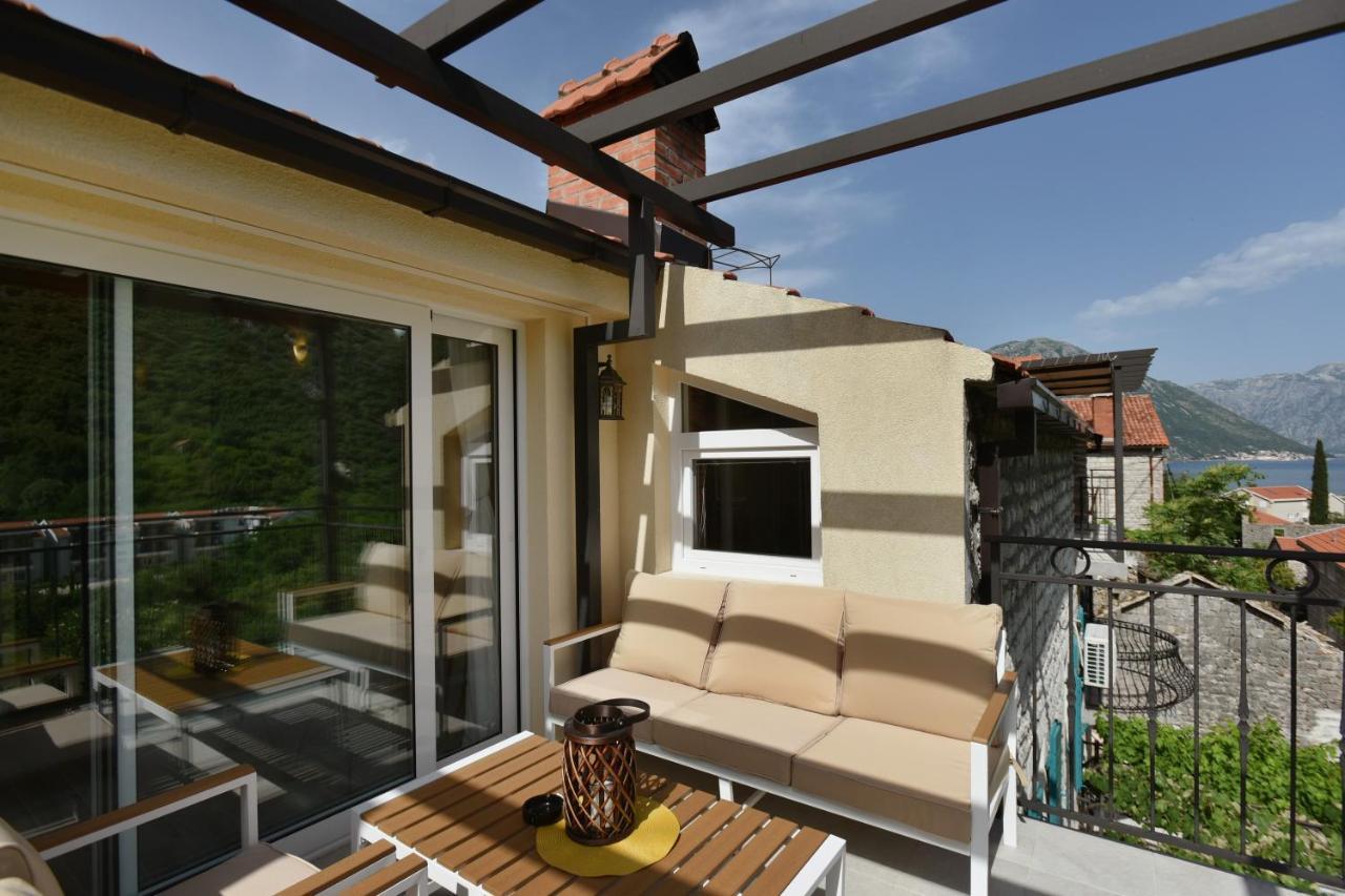 Apartmán Stone House Morinj Kotor Exteriér fotografie