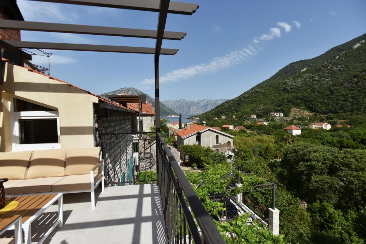 Apartmán Stone House Morinj Kotor Exteriér fotografie