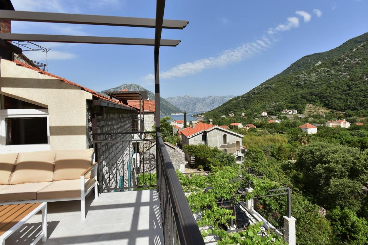 Apartmán Stone House Morinj Kotor Exteriér fotografie